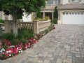 Travertine Driveway