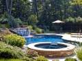 pool and hot tub landscaping