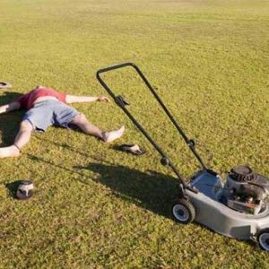 frustrated landscaper